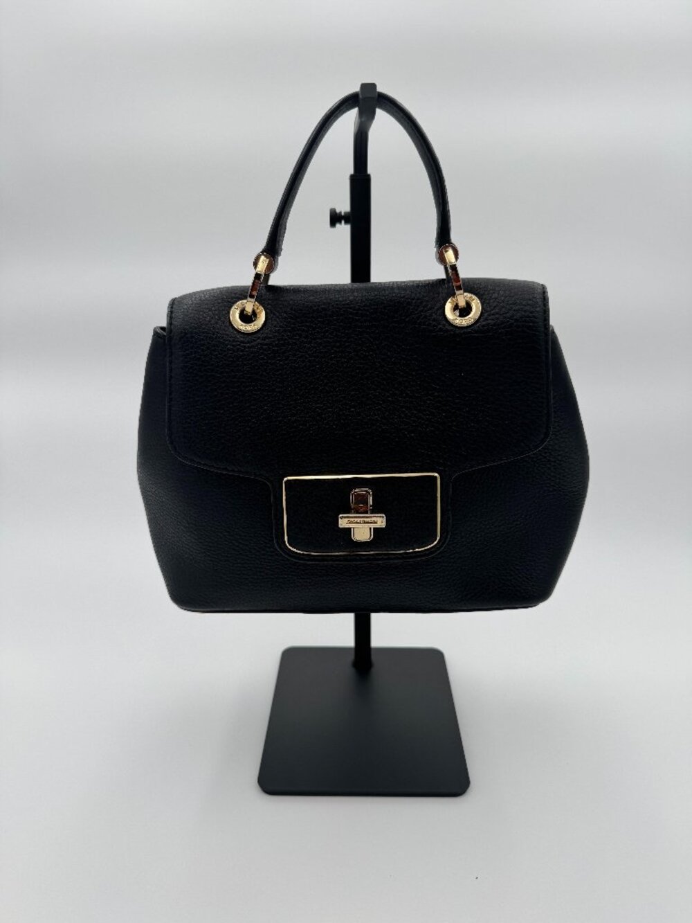 Michael Kors Black Emery Crossbody with Turnlock with COA